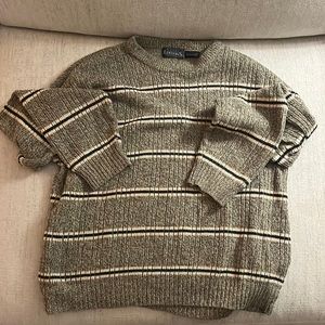 Vintage striped sweater - Women’a XL